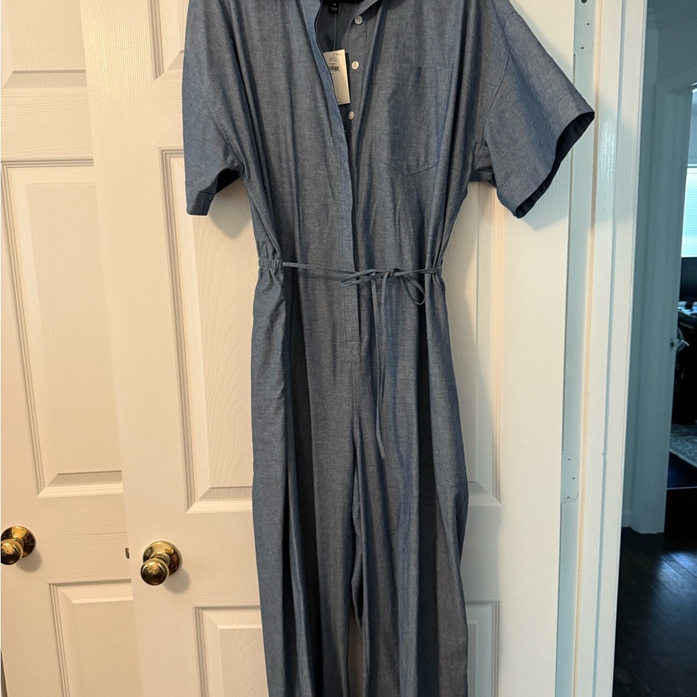 NWT Banana Republic Chambray Jumpsuit